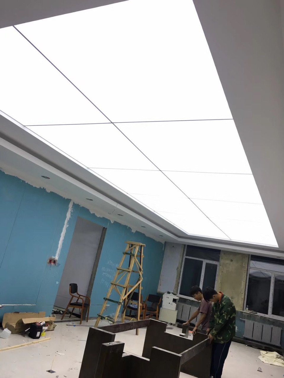 Translucent Grid Image